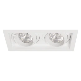 Фото #1 товара Светильник MS-VORTEX-BUILT-S210x117-2x20W Day4000 (WH-WH, 20 deg, 230V) (Arlight, IP20 Металл, 5 лет)