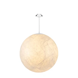 Фото #1 товара Светильник SP-SILKA-HANG-R600-12W Warm2700 (WH, 330 deg, 230V) (Arlight, IP20 Натуральный шелк, 3 года)