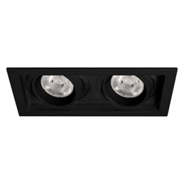 Фото #1 товара Светильник MS-VORTEX-BUILT-S210x117-2x20W Warm3000 (BK-BK, 40 deg, 230V) (Arlight, IP20 Металл, 5 лет)