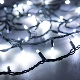 Фото #1 товара Светодиодная гирлянда ARD-STRING-PRO-1000-GREEN-100LED-PULSE White (230V, 7W) (Ardecoled, IP65)