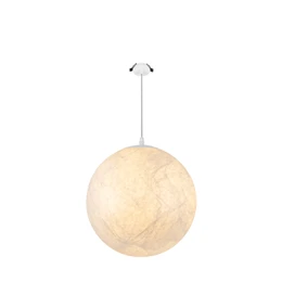 Фото #1 товара Светильник SP-SILKA-HANG-R300-7W Warm2700 (WH, 330 deg, 230V) (Arlight, IP20 Натуральный шелк, 3 года)