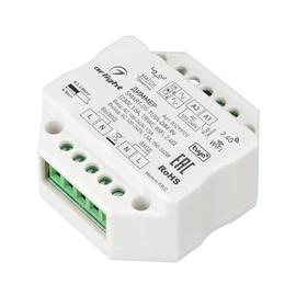 Фото #1 товара Диммер SMART-D5-TUYA-DIM-IN (230V, 1.5A, TRIAC, WiFi, 2.4G) (Arlight, IP20 Пластик, 5 лет)