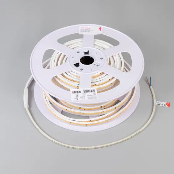 Фото #3 товара Светодиодная лента герметичная ARL-PV-X720-15mm 230V Warm3000 (14 W/m, IP65, 10m) (Arlight, -)