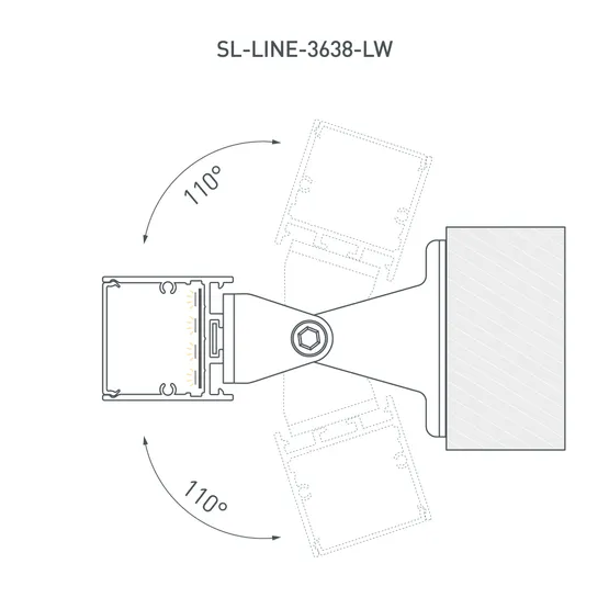 Фото #7 товара Профиль SL-LINE-3638-LW-2000 ANOD OLIVE GREY (Arlight, Алюминий)