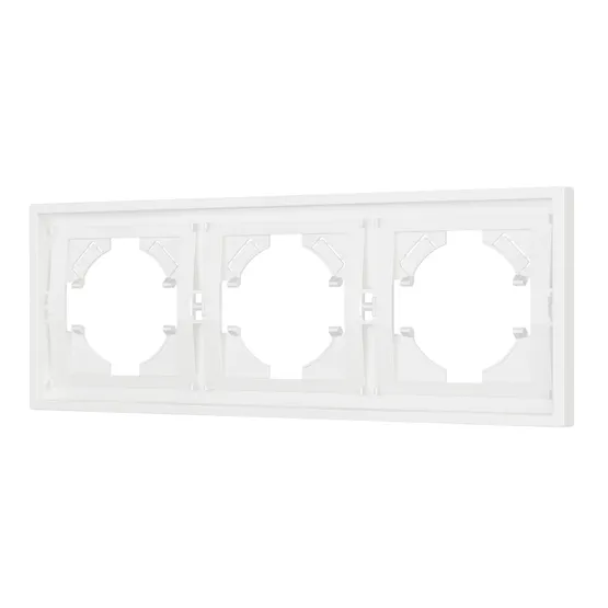 Фото #1 товара Рамка пластиковая FRM-TENDO-SFPL-3-WH (Arlight, -)