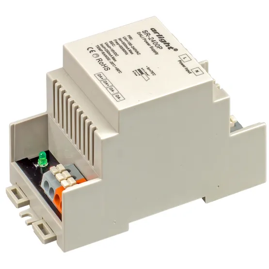 Фото товара Блок питания ARV-SR-2400P (16V, 250mA, DALI) (Arlight, DIN-рейка)