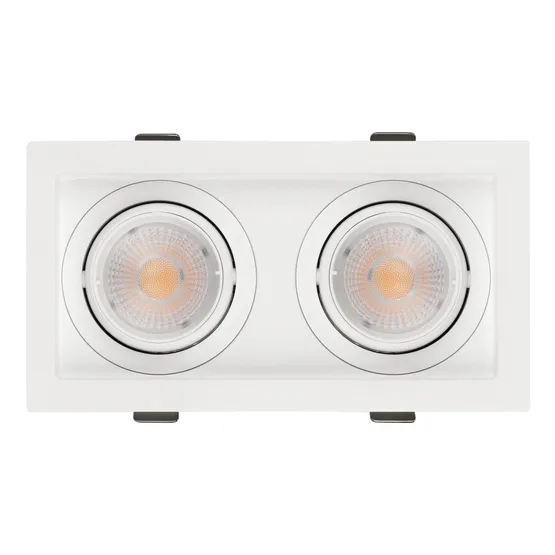 Фото #4 товара Светильник MS-VORTEX-BUILT-S170x90-2x12W Day4000 (WH-WH, 40 deg, 230V) (Arlight, IP20 Металл, 5 лет)