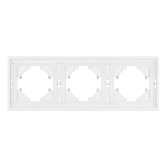 Фото #2 товара Рамка пластиковая FRM-TENDO-SFPL-3-WH (Arlight, -)