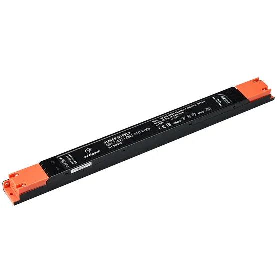 Фото #1 товара Блок питания ARV-24072-LONG-PFC-0-10V (24V, 3A, 72W) (Arlight, IP20 Металл, 5 лет)