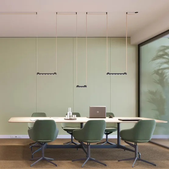 Фото #6 товара Светильник ART-INBELT-DOTS-L413-16W Day4000-MIX (BK, 33 deg, 48V, DALI) (Arlight, IP20 Металл, 3 года)