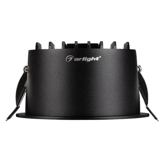 Фото #5 товара Светильник MS-DROP-BUILT-R105-14W Day4000 (BK, 85 deg, 230V) (Arlight, IP54 Металл, 5 лет)