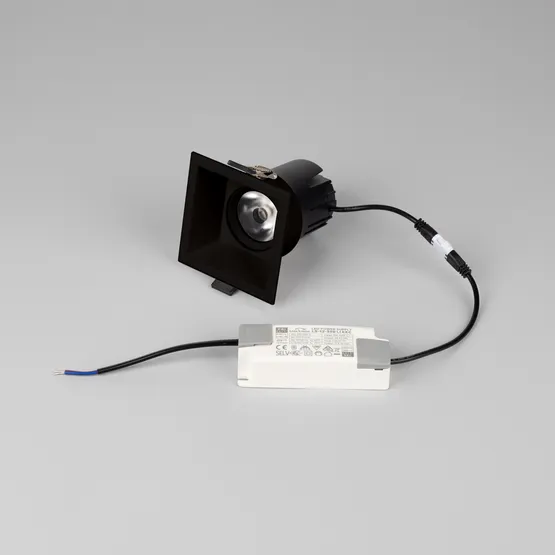 Фото #4 товара Светильник MS-FLOW-BUILT-S85x85-6W Day4000 (BK, 38 deg, 230V) (Arlight, IP20 Металл, 5 лет)