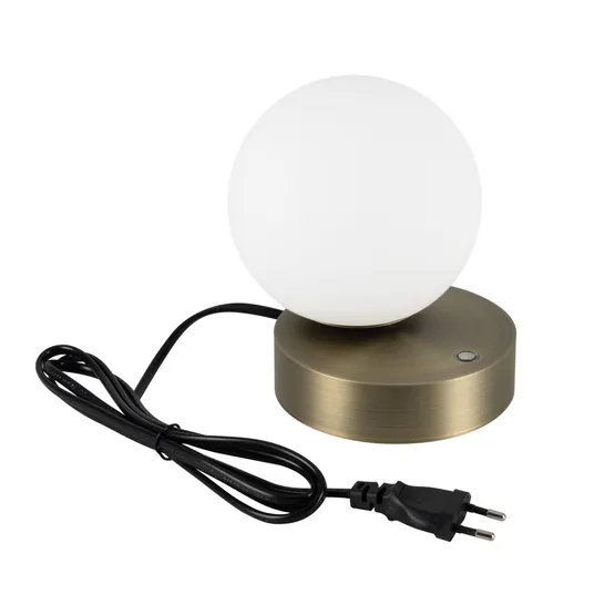 Фото #4 товара Светильник SP-ORNELLA-TAB-L150-R125-6W Warm3200-MIX (BR, 300 deg, 230V, TOUCH-DIMM) (Arlight, IP20 Металл, 3 года)