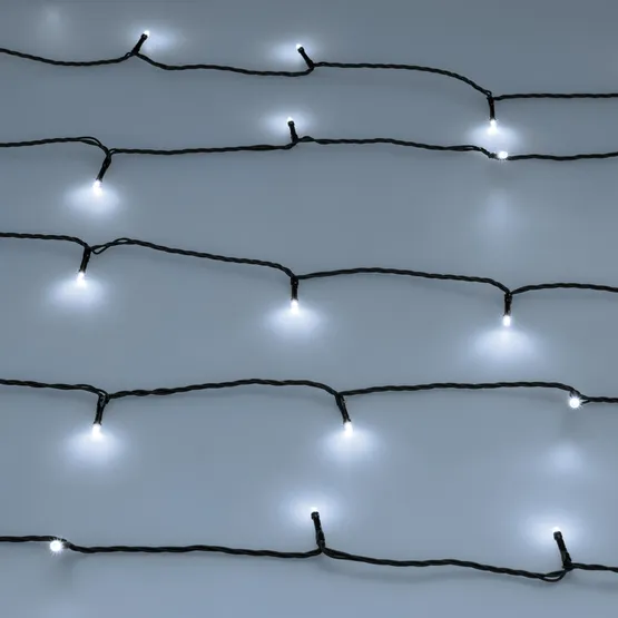 Фото #2 товара Светодиодная гирлянда Нить Смарт ARD-MOOD-CLASSIC-10000-BLACK-100LED White (230V, 3W, Tuya Wi-Fi) (Ardecoled, IP65)