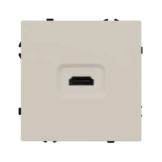Фото #4 товара ARL NOBE Розетка HDMI софт-тач кашемир SCT-MHD1-SFPL-CA (Arlight, -)