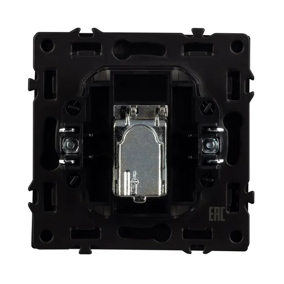 Фото #2 товара Механизм телевизионной розетки SCT-NOBE-MTV1-SFPL-GR (Arlight, Серый базальт)