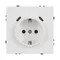 Минифото #2 товара Механизм розетки с USB зарядкой SCT-NOBE-MUCC-SFPL-WH (230V, 16A) (Arlight, -)