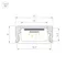 Минифото #3 товара Профиль LINE-1708-2000 WHITE (Arlight, Алюминий)