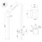 Минифото #2 товара Опора-светильник OXOR-STER-G45-1000x100x100-L3000-52W Warm3000 (BK, 230V) IP65 (Arlight, -)