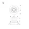 Минифото #2 товара Светильник MS-VORTEX-BUILT-R135-30W Warm3000 (WH-WH, 17 deg, 230V) (Arlight, IP20 Металл, 5 лет)