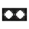 Минифото #3 товара Рамка пластиковая FRM-TENDO-PL-2-BK (Arlight, -)