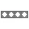 Минифото #3 товара Рамка пластиковая FRM-TENDO-PL-4-GR (Arlight, -)