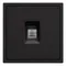 Минифото #4 товара Механизм компьютерной розетки SCT-NOBE-MPC1-SFPL-BK (RJ-45, CAT6) (Arlight, Черный оникс)