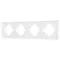 Минифото #1 товара Рамка пластиковая FRM-TENDO-PL-4-WH (Arlight, -)