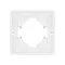 Минифото #3 товара Рамка пластиковая FRM-TENDO-SFPL-1-WH (Arlight, -)