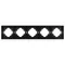 Минифото #2 товара Рамка пластиковая FRM-TENDO-PL-5-BK (Arlight, -)